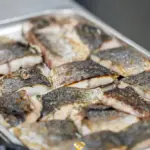 Pesce fresco nella cucina del Grand Aldo's Club
