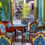 Sala elegante e accogliente per socializzare