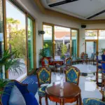 Elegante area social del Grand Aldo's Club
