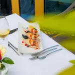 Deliziosa portata di pesce al Grand Aldo's.